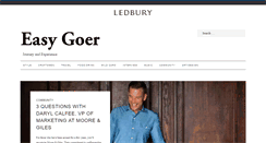 Desktop Screenshot of blog.ledbury.com